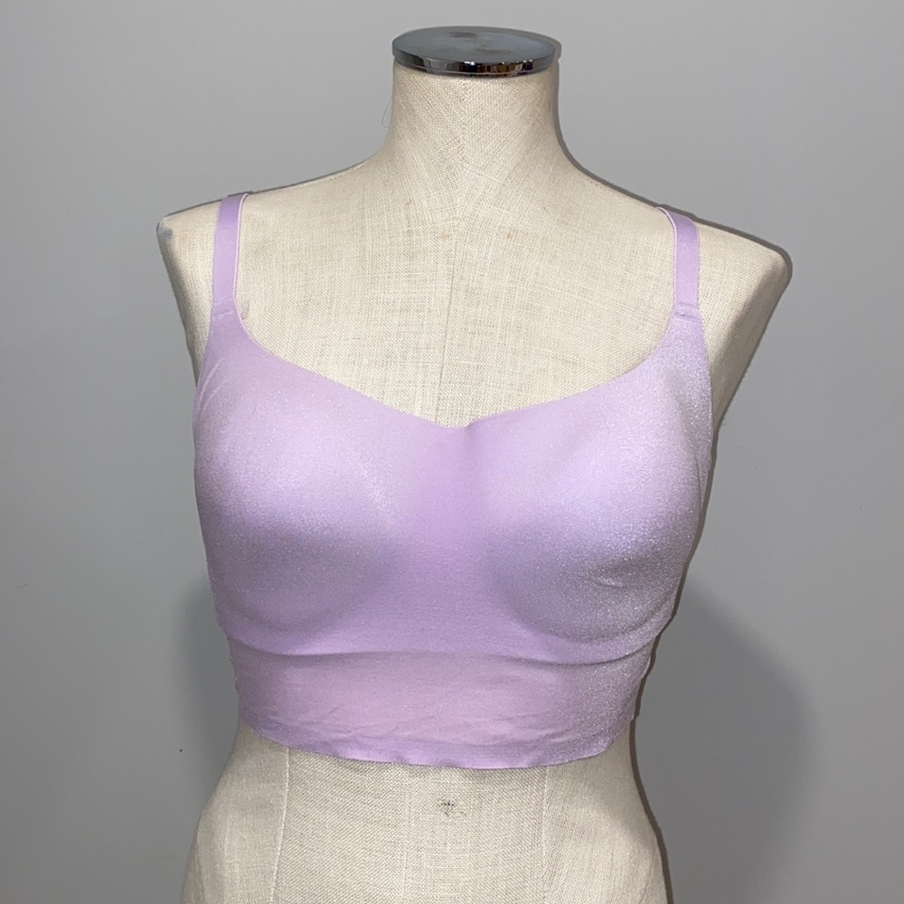 VS PINK loungin scoop bra in LILAC